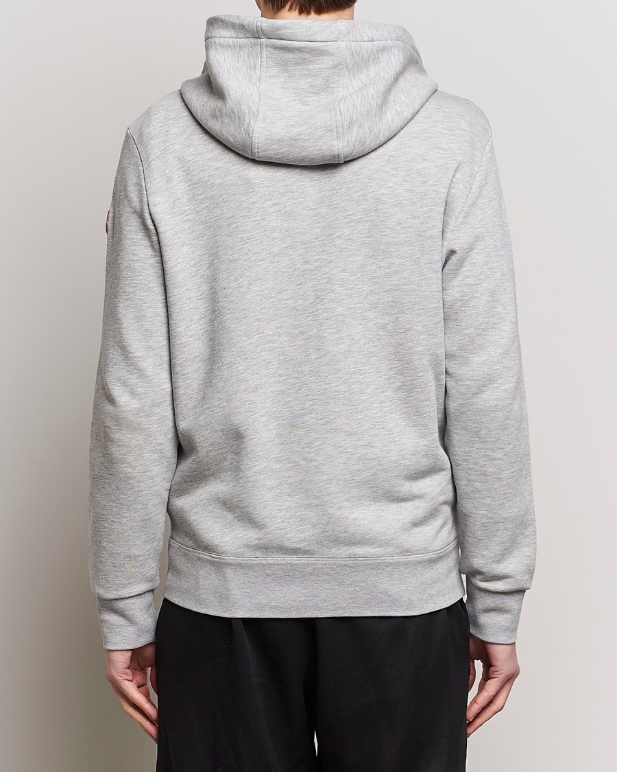 Herre | Trøjer | Moncler | Full Zip Hoodie Light Grey