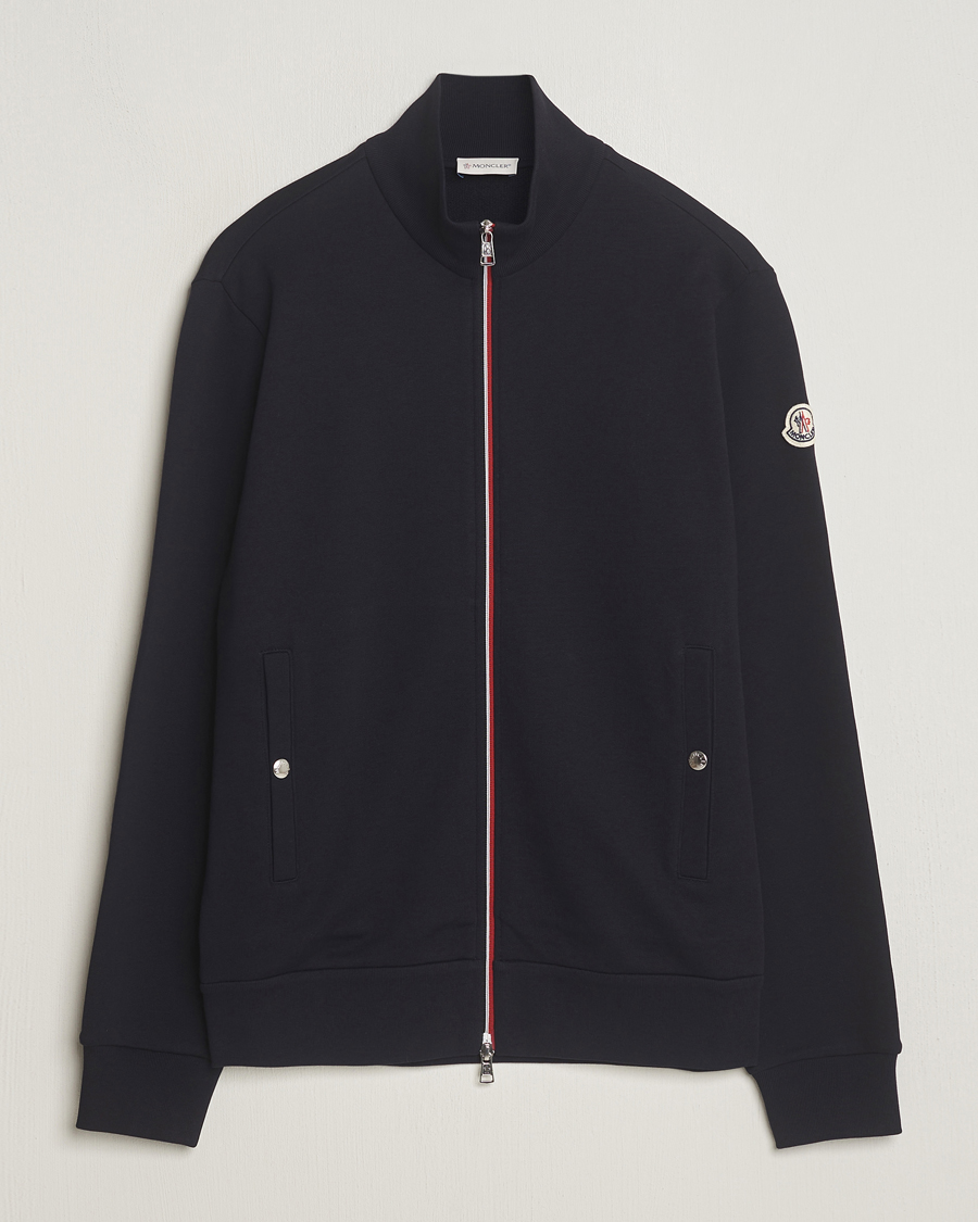 Herre | Trøjer | Moncler | Full Zip Cardigan Navy