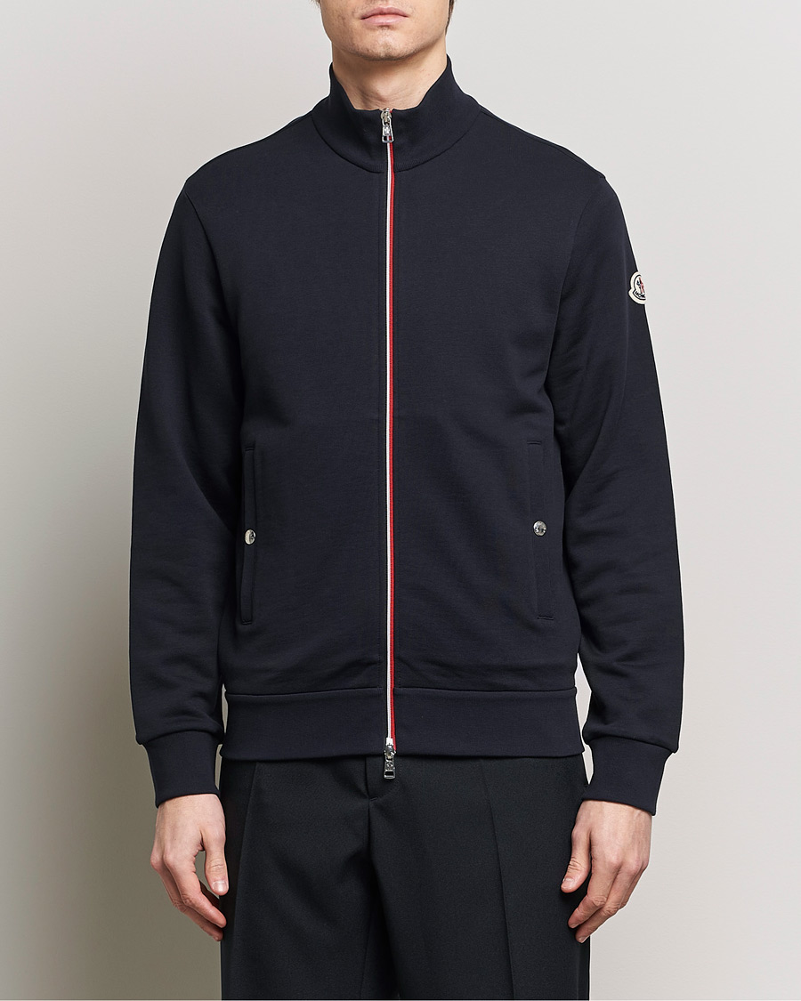 Herre | Tøj | Moncler | Full Zip Cardigan Navy