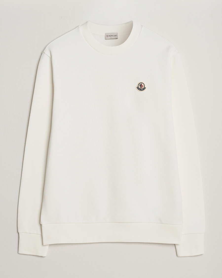 Herre | Trøjer | Moncler | Logo Sweatshirt Off White