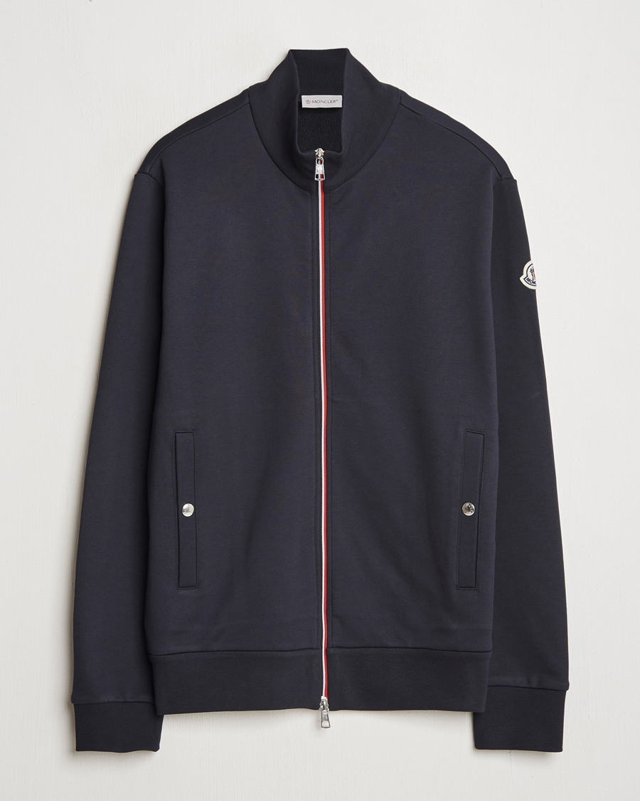 Herre | Trøjer | Moncler | Full Zip Cardigan Navy