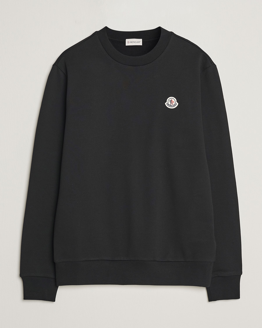Herre |  | Moncler | Logo Sweatshirt Black