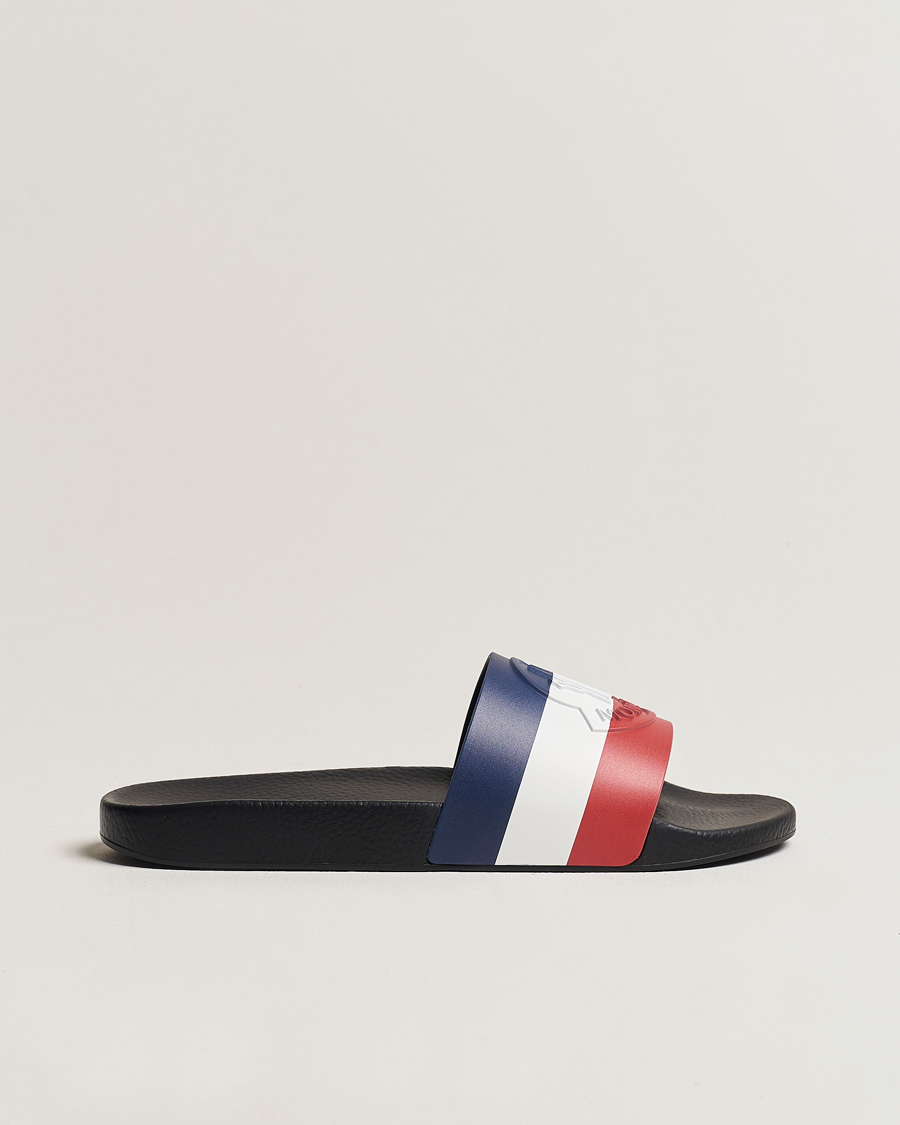 Herre | Moncler Basile Slides Black | Moncler | Basile Slides Black