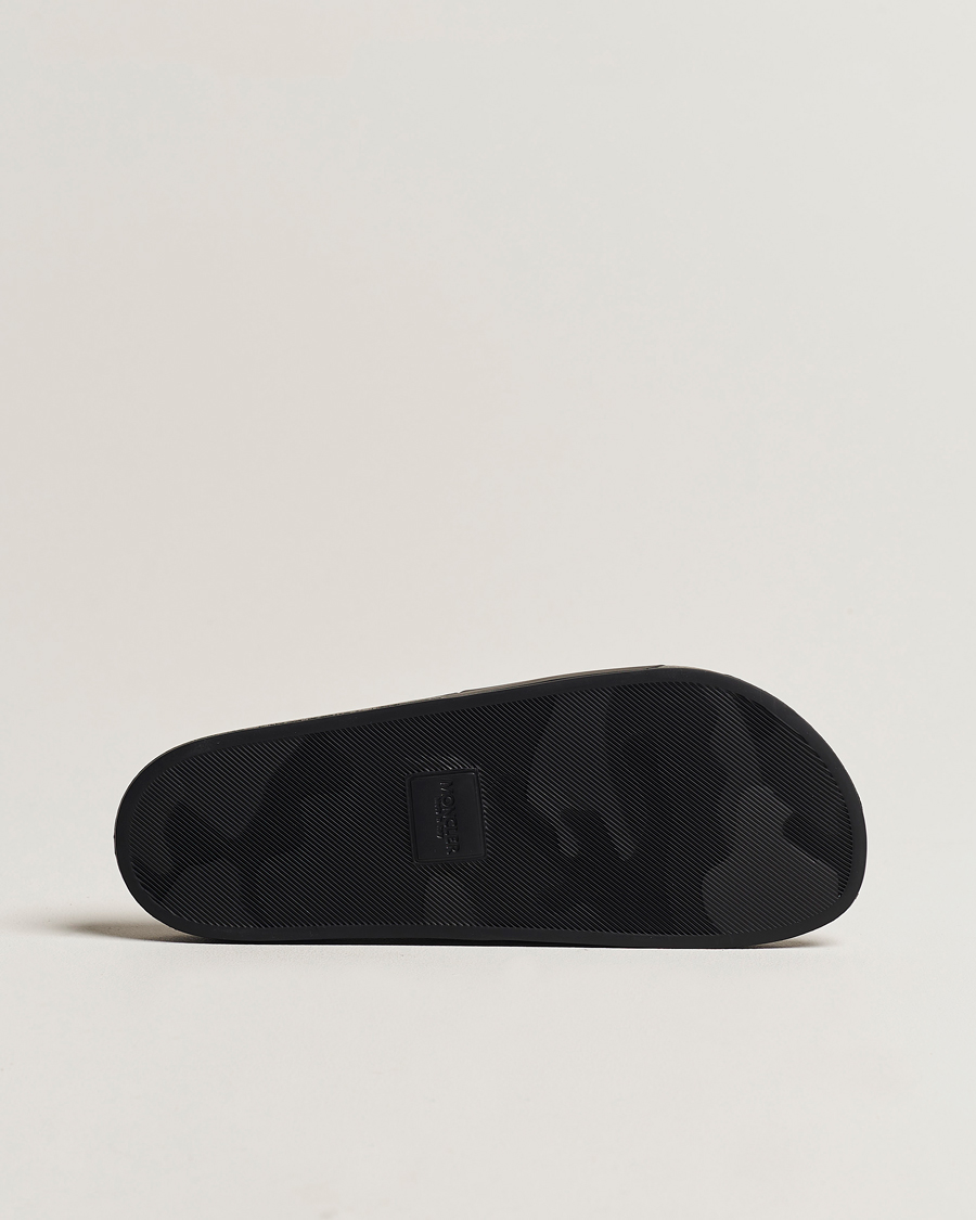 Herre | Moncler Basile Slides All Black | Moncler | Basile Slides All Black