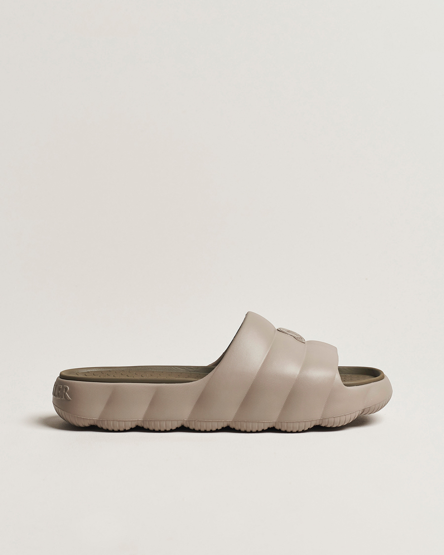 Herre | Moncler Lilo Slides Beige | Moncler | Lilo Slides Beige