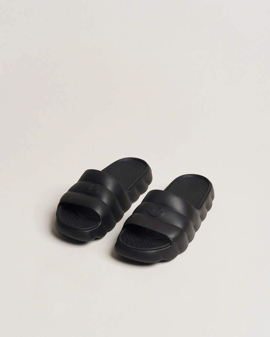 Herre | Luxury Brands | Moncler | Lilo Slides Black