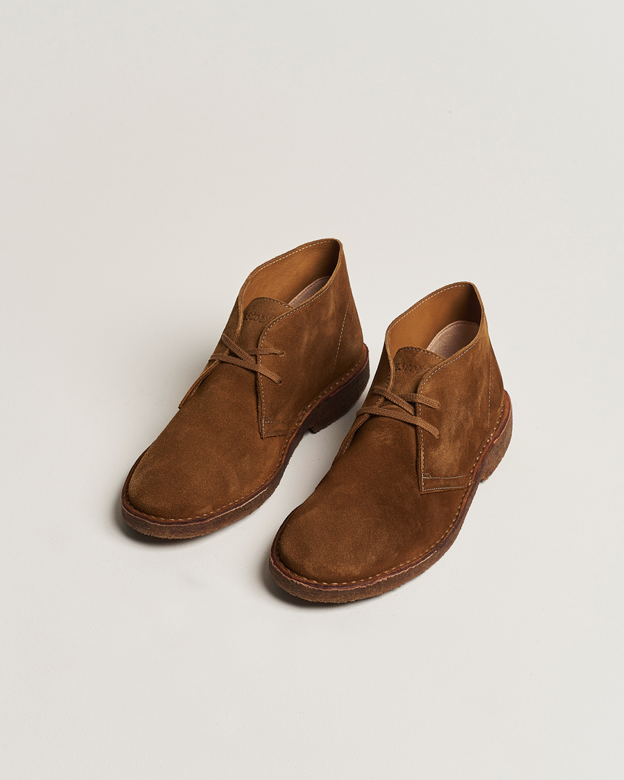 Herre | Italian Department | Astorflex | Montflex Chukka Boots Whiskey Suede