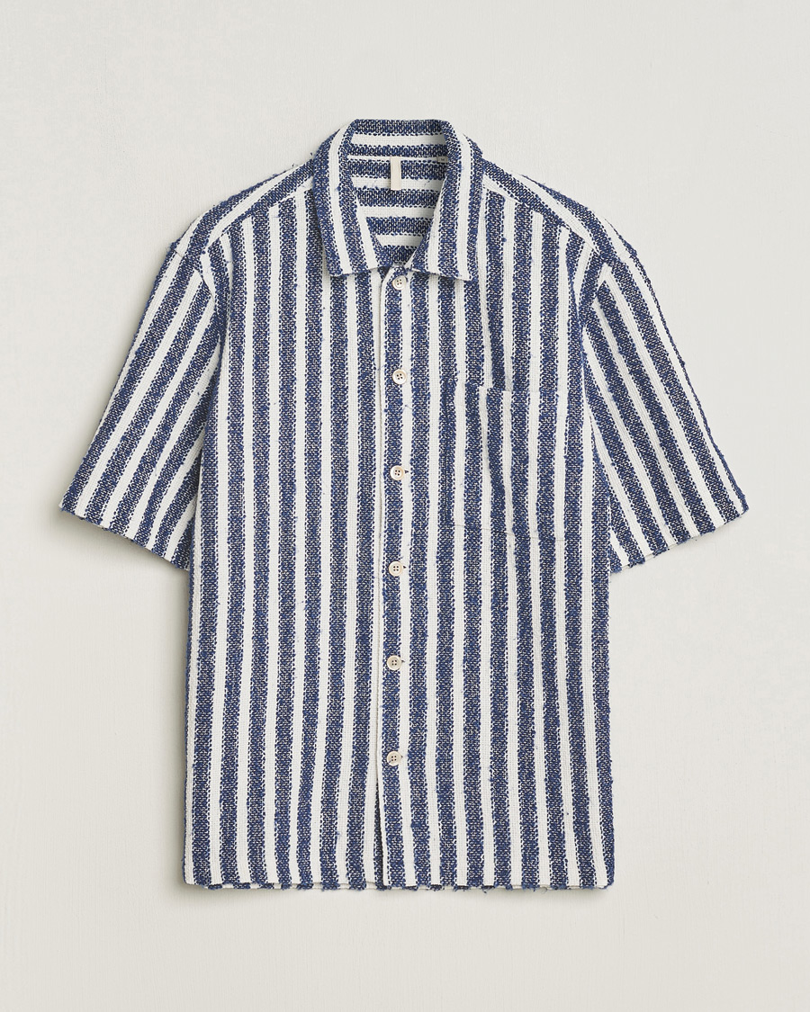 Herre | Skjorter | Sunflower | Spacey Shirt Navy Stripe