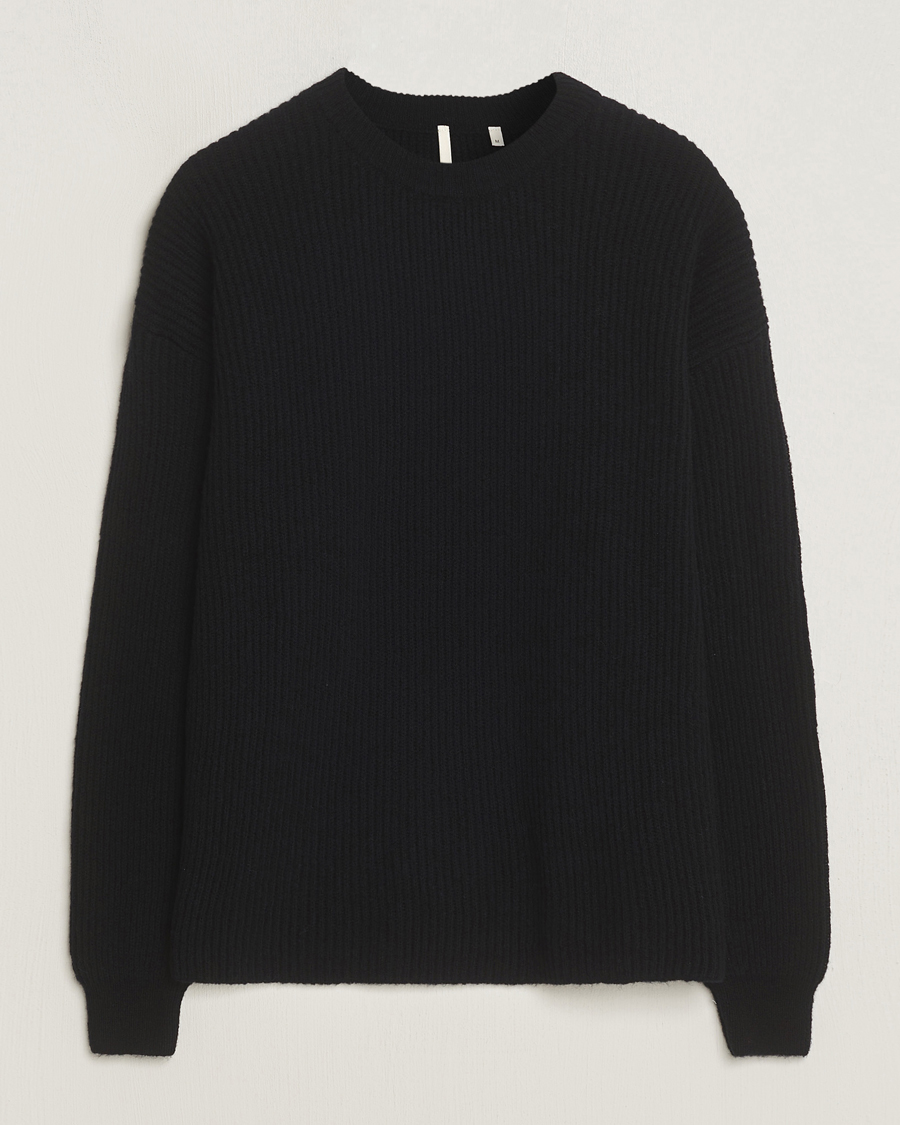 Herre | Trøjer | Sunflower | Air Rib Knit Black