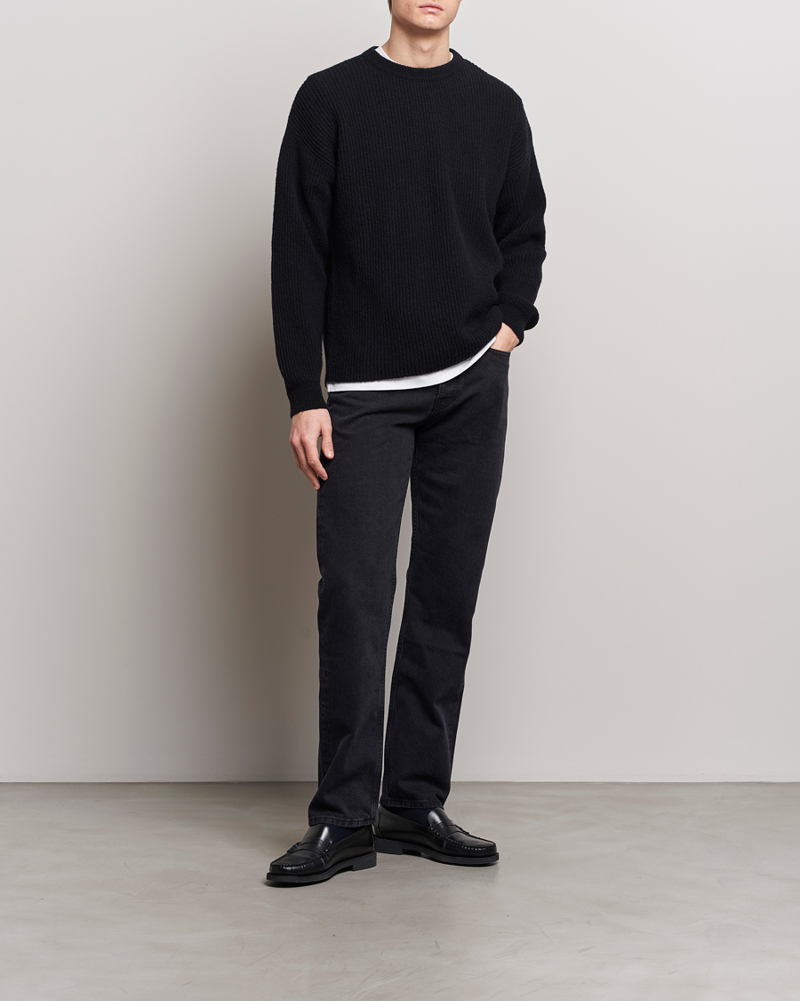 Herre | Trøjer | Sunflower | Air Rib Knit Black