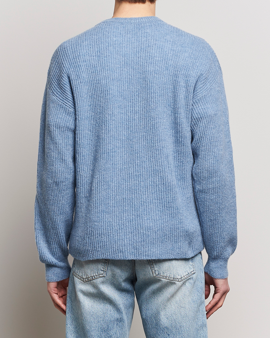 Herre | Trøjer | Sunflower | Air Rib Knit Blue
