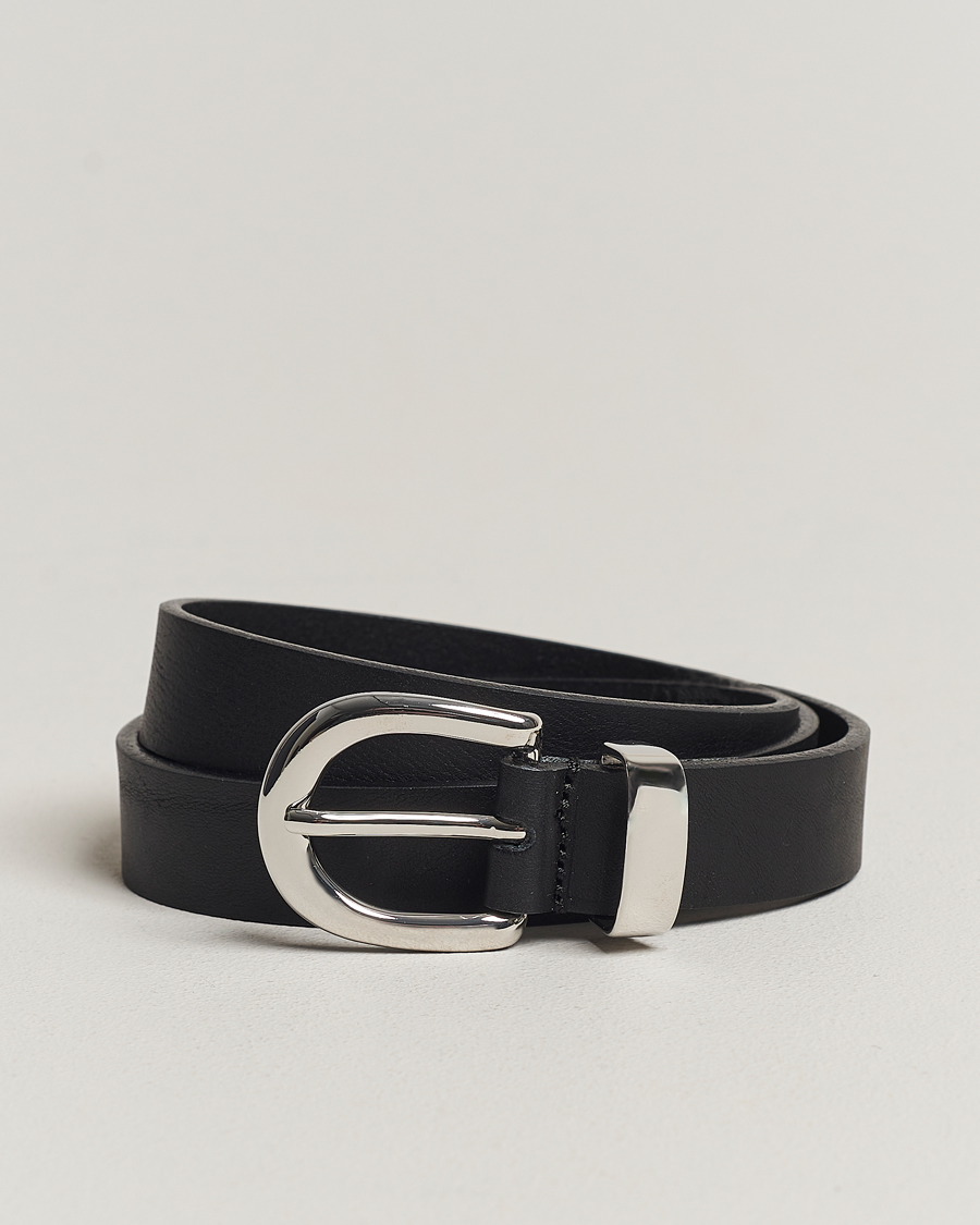 Herre | Sunflower Simple Belt 2,5 cm Black | Sunflower | Simple Belt 2,5 cm Black