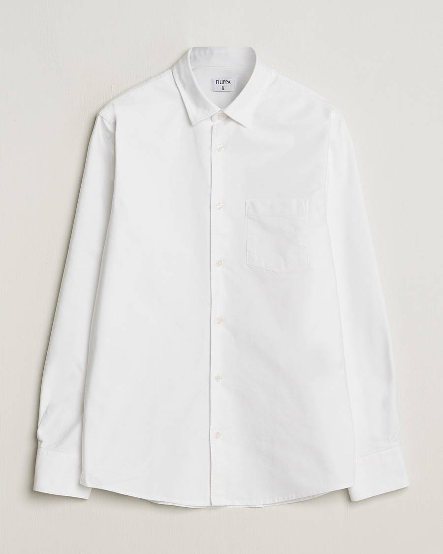 Herr |  | Filippa K | Tim Oxford Shirt White