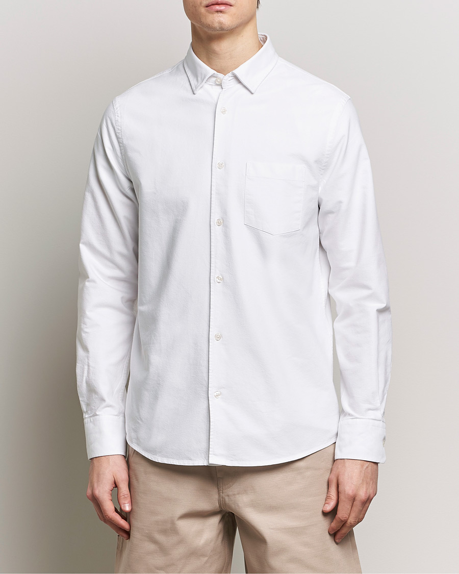 Herre | Skjorter | Filippa K | Tim Oxford Shirt White
