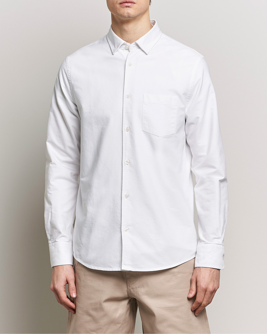 Herre | Casual | Filippa K | Tim Oxford Shirt White