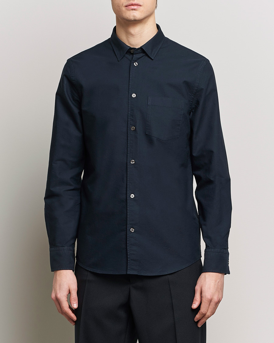 Men |  | Filippa K | Tim Oxford Shirt Navy