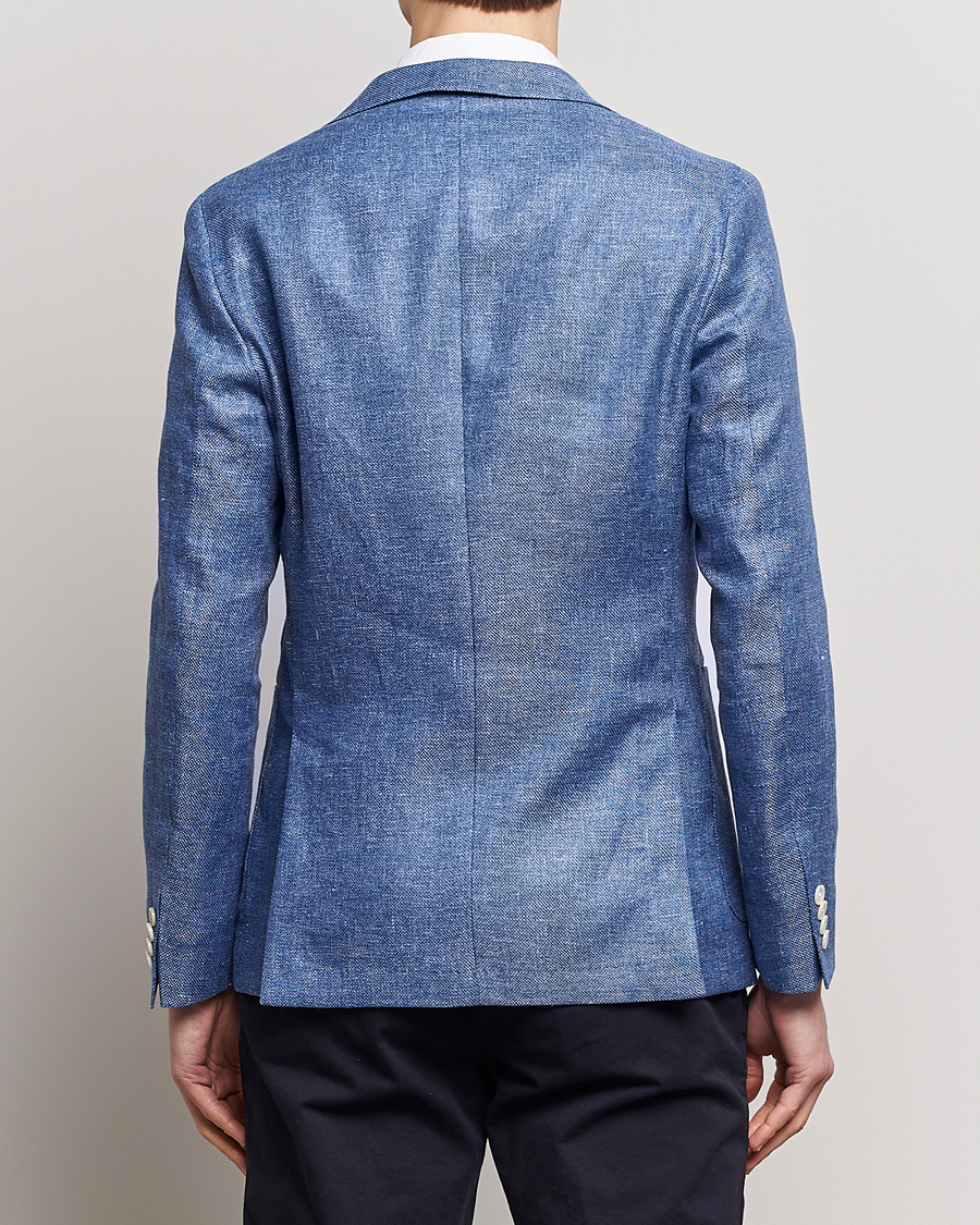 Herre | Blazere & jakker | BOSS BLACK | Hanry Linen Blazer Medium Blue