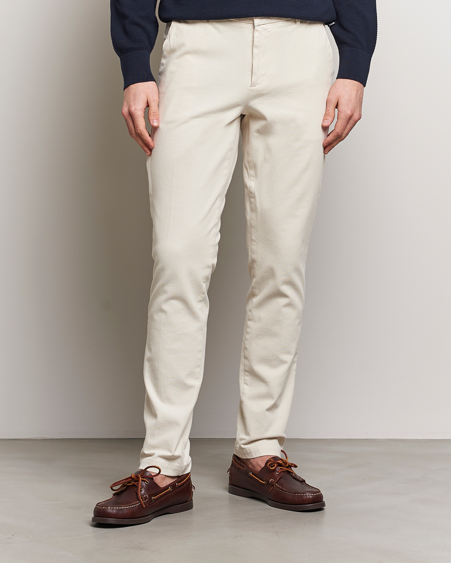 Herre | BOSS BLACK | BOSS BLACK | Kaito1 Cotton Chinos Open White