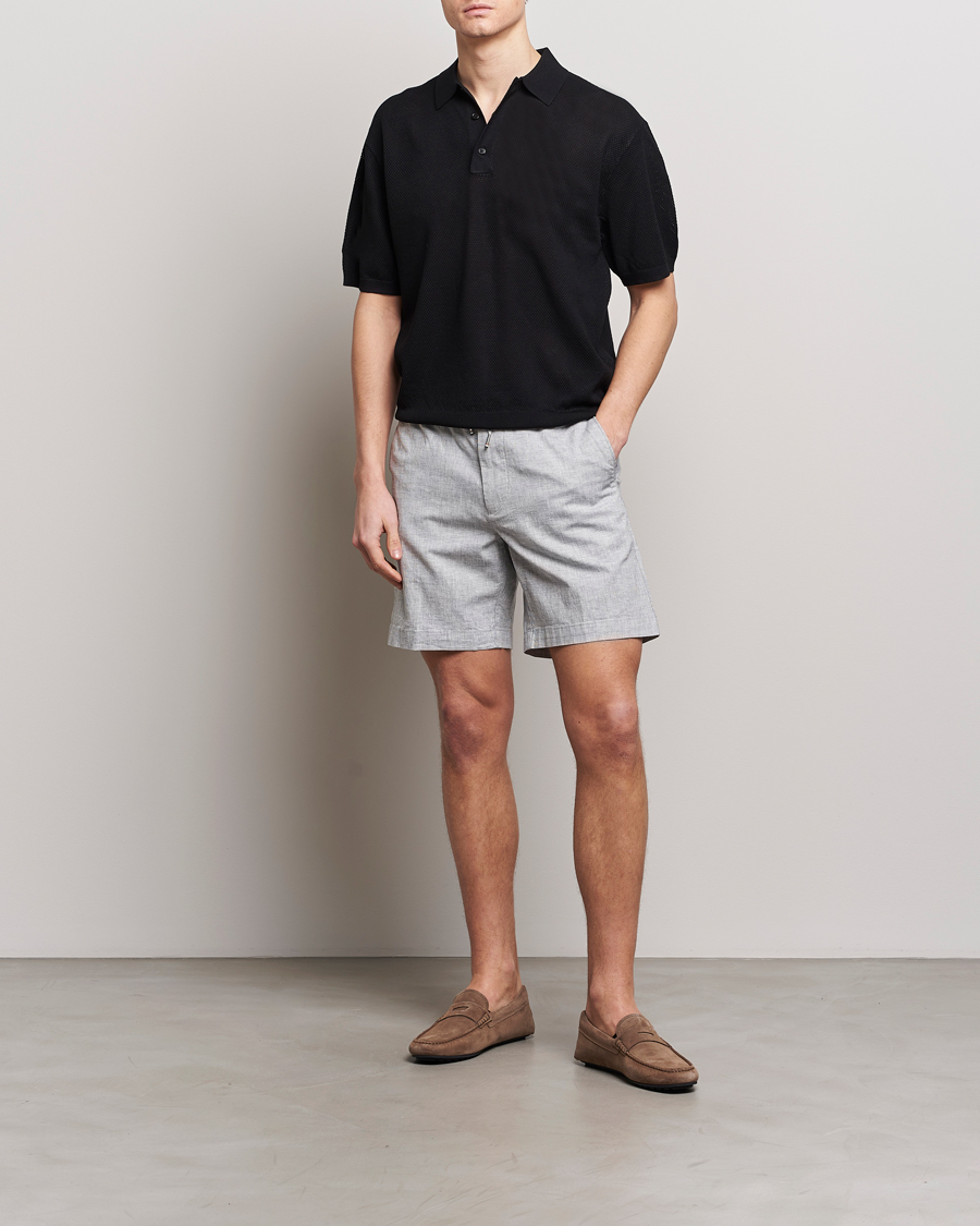 Herre | Shorts | BOSS BLACK | Kane Drawstring Shorts Light Blue