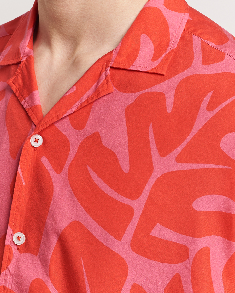 Herre | Skjorter | BOSS BLACK | Drew Short Sleeve Shirt Bright Red