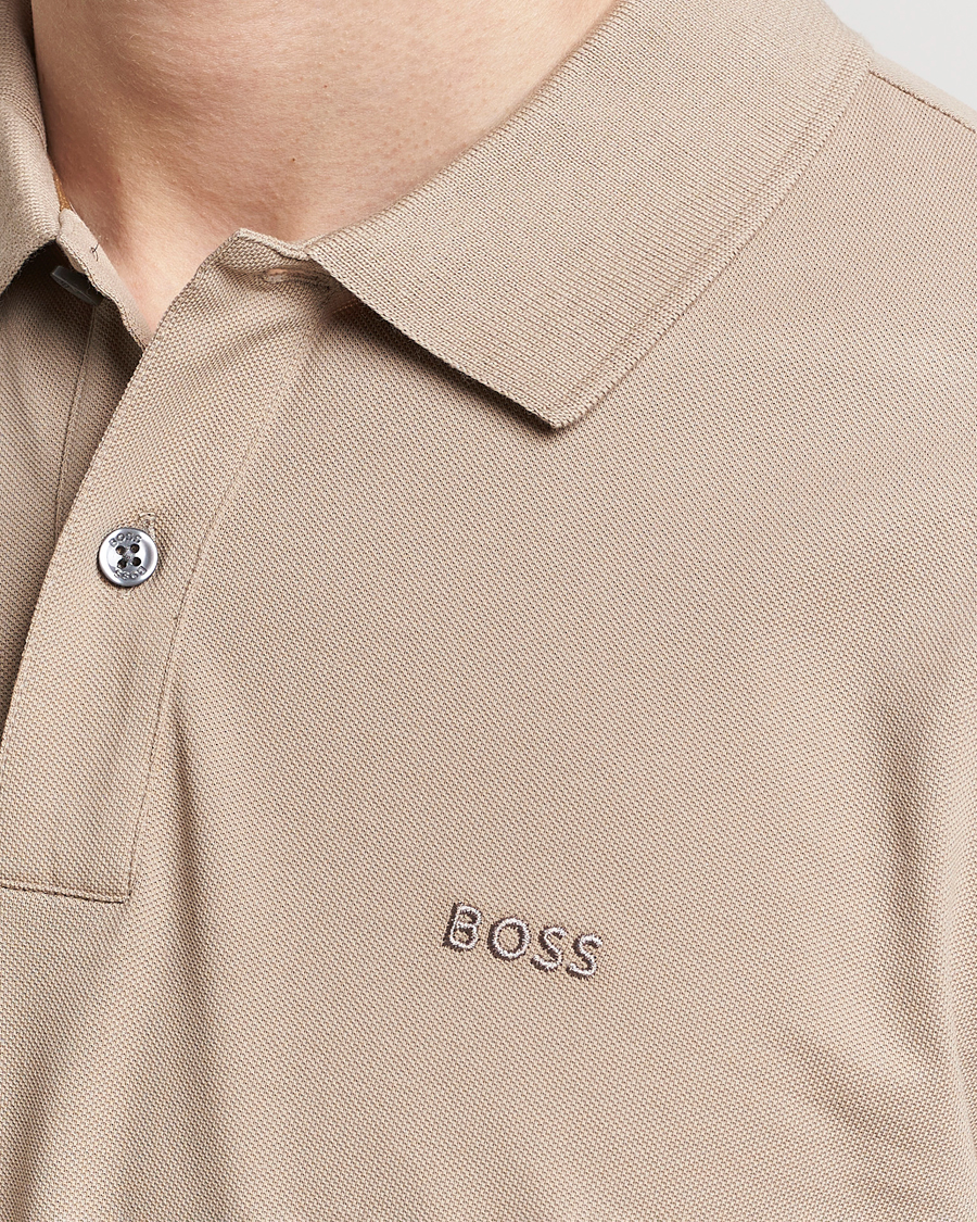 Herre | Polotrøjer | BOSS BLACK | Pallas Polo Dark Beige