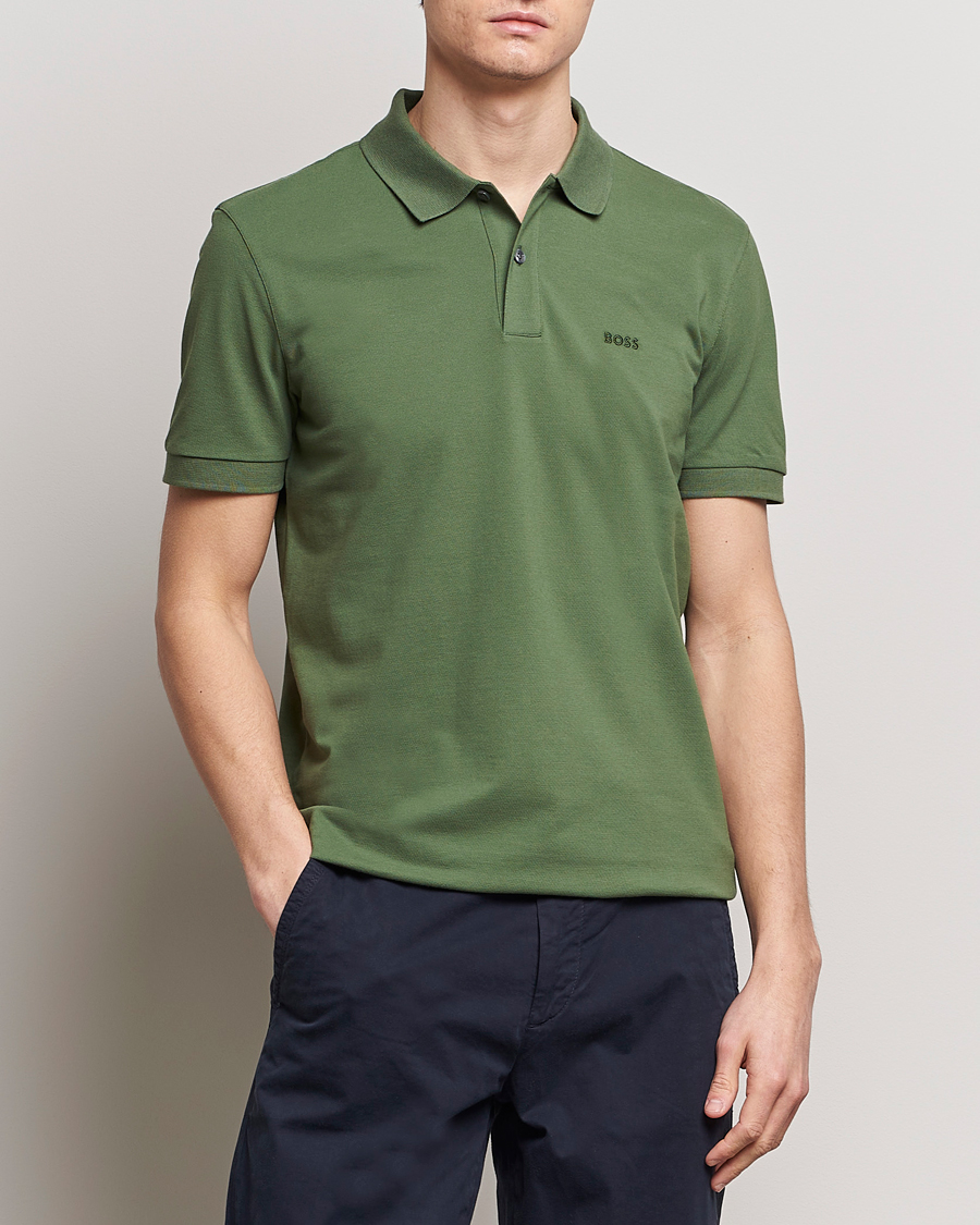 Herr | Pikéer | BOSS BLACK | Pallas Polo Open Green