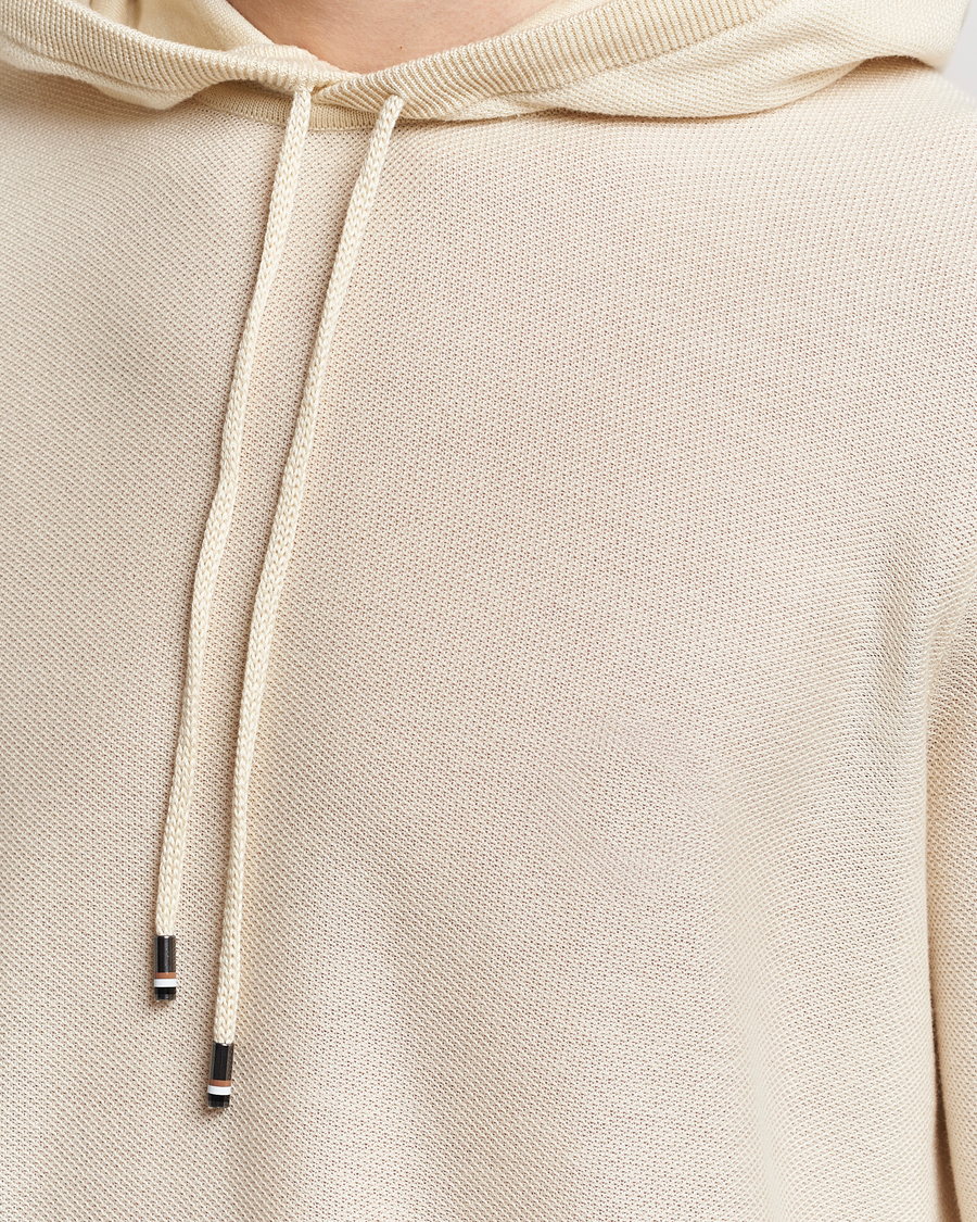 Herre | Trøjer | BOSS BLACK | Trapani Hoodie Open White