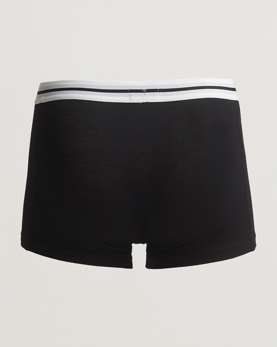 Herre | Business & Beyond | BOSS BLACK | 3-Pack Cotton Trunk Black/White