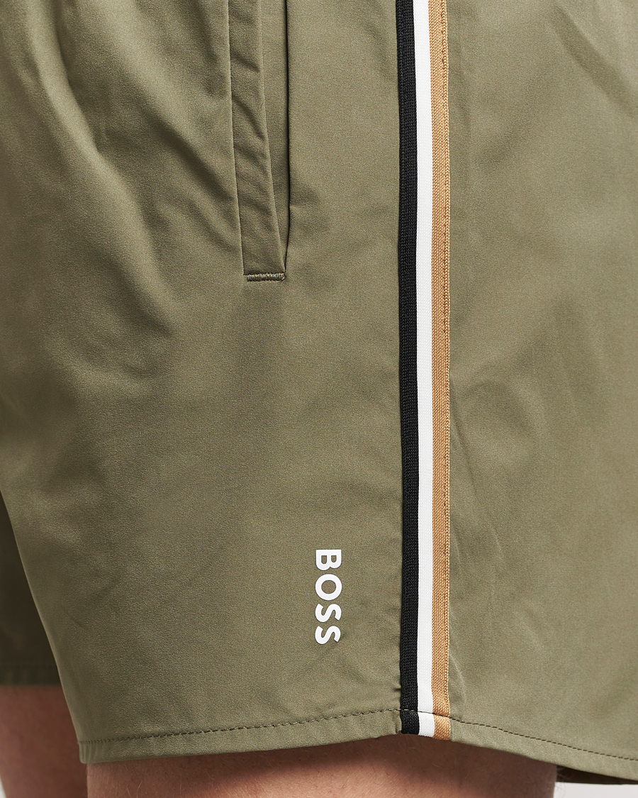 Herre | Badebukser | BOSS BLACK | Iconic Swimshorts Green