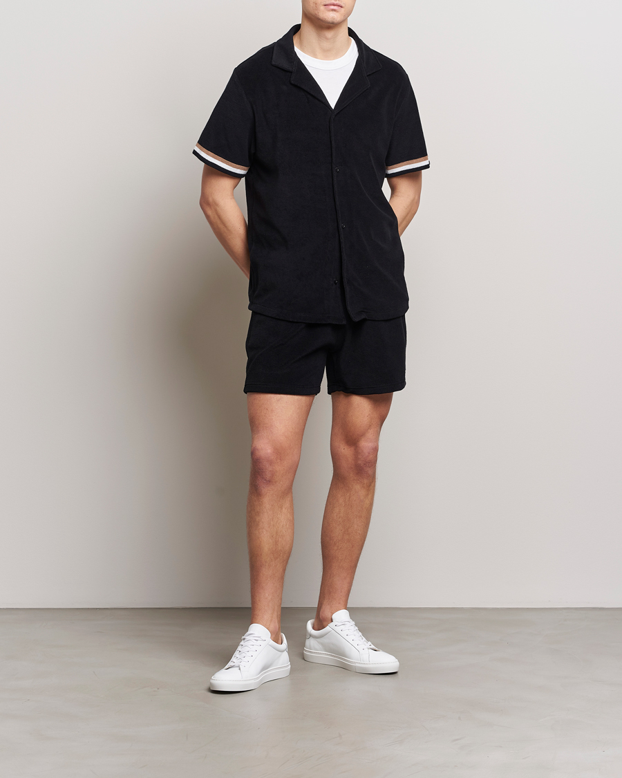 Herre | Shorts | BOSS BLACK | Terry Shorts Black