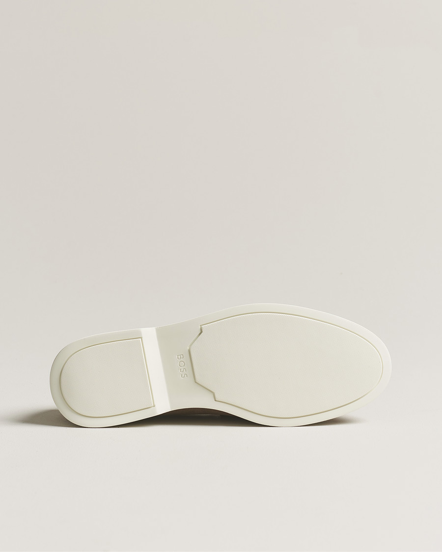 Herre | BOSS BLACK Sienne Suede Loafer Medium Beige | BOSS BLACK | Sienne Suede Loafer Medium Beige