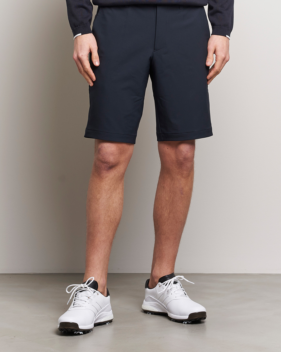 Herre | Funktionelle shorts | BOSS GREEN | Commuter Golf Shorts Dark Blue