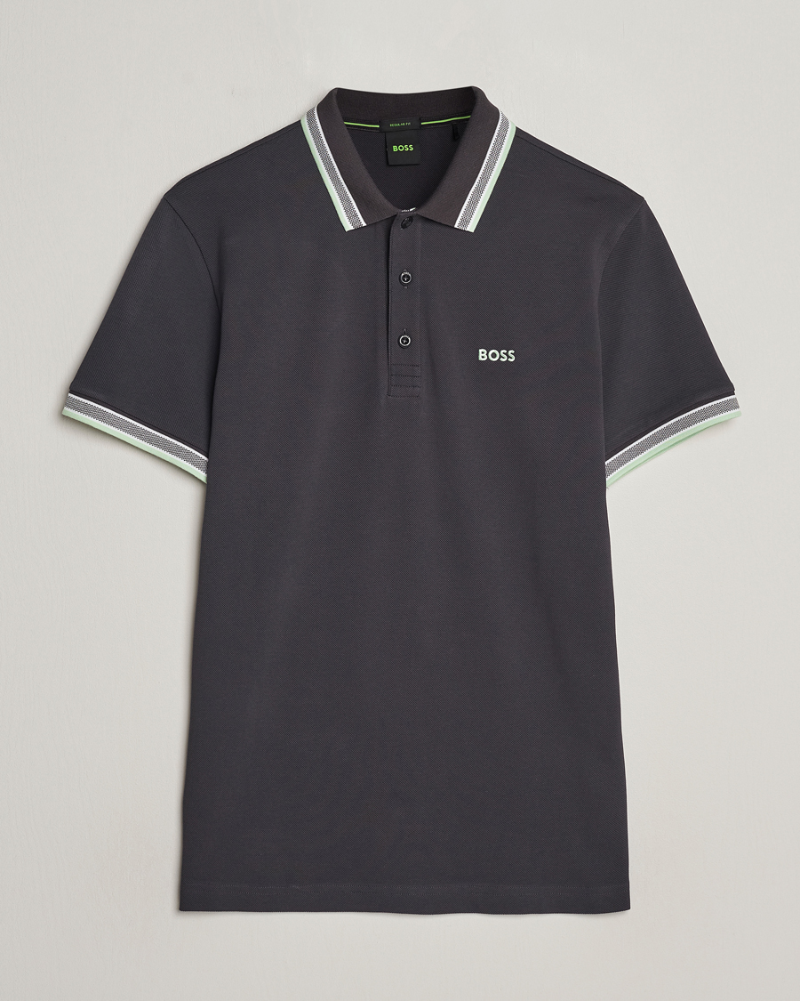 Herre | Polotrøjer | BOSS GREEN | Paddy Jersey Polo Charcoal