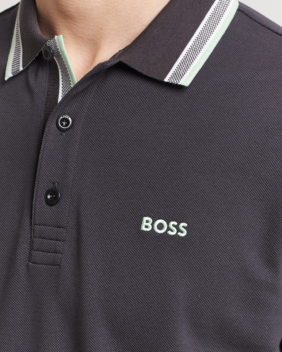 Herre | Polotrøjer | BOSS GREEN | Paddy Jersey Polo Charcoal