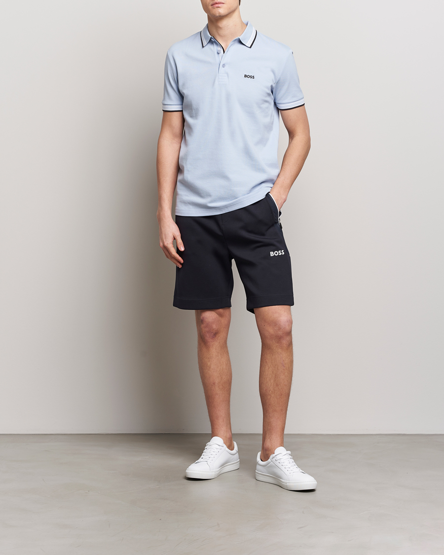 Herre | Polotrøjer | BOSS GREEN | Paddy Jersey Polo Light Blue