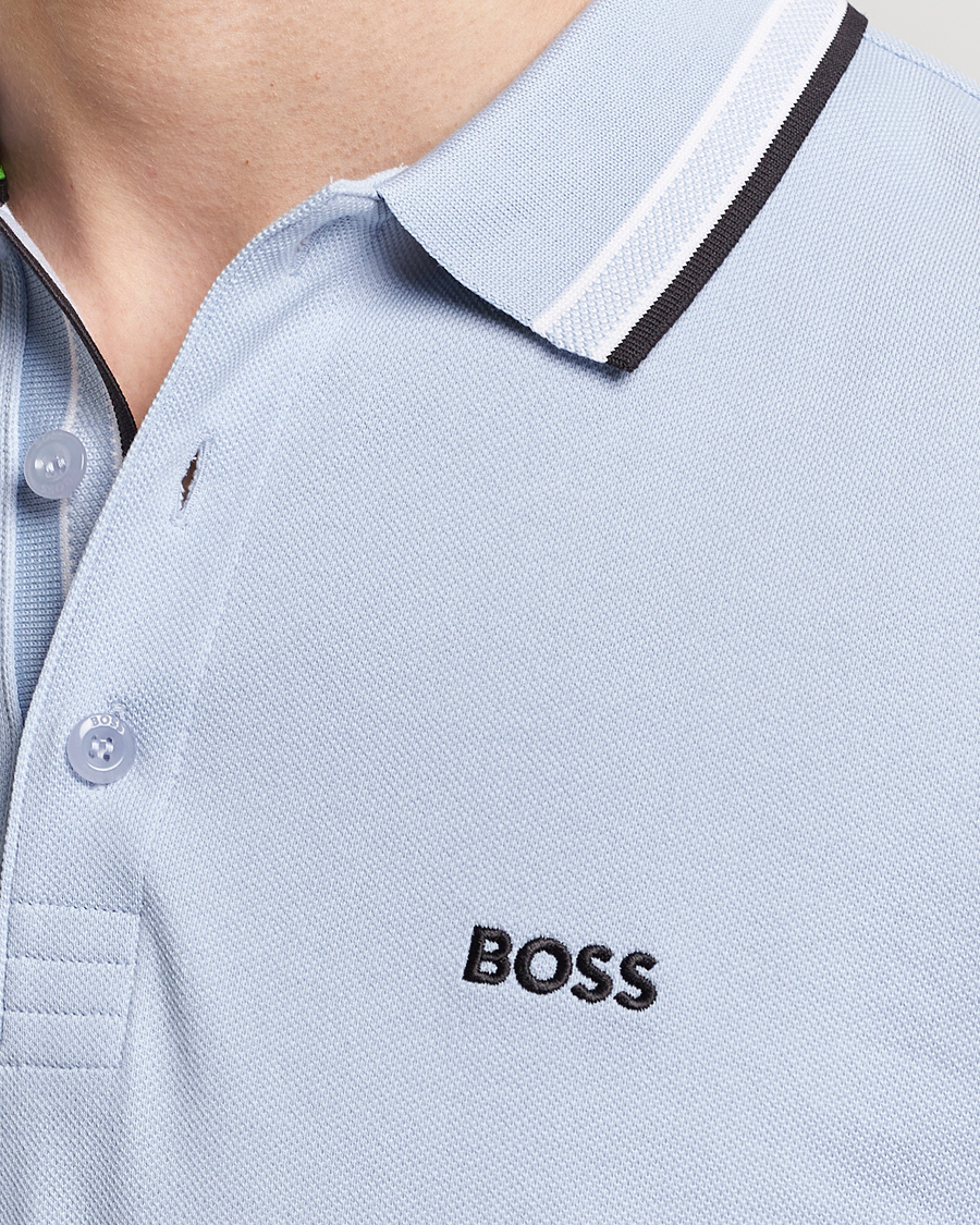 Herre | Polotrøjer | BOSS GREEN | Paddy Jersey Polo Light Blue