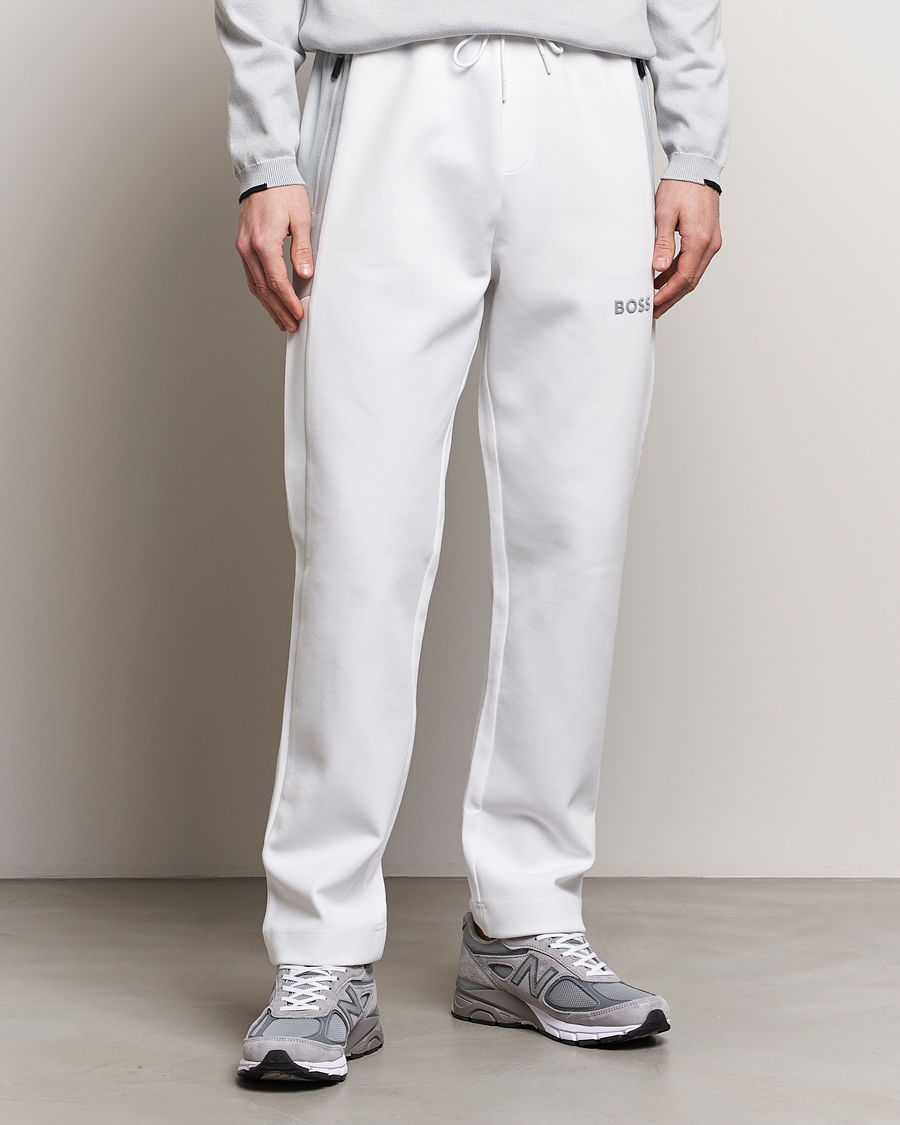 Men | BOSS GREEN | BOSS GREEN | Hadim Sweatpants White