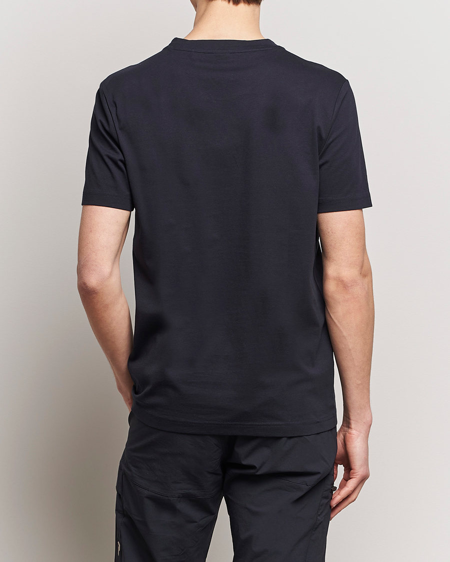 Herre | T-Shirts | BOSS GREEN | Crew Neck T-Shirt Dark Blue
