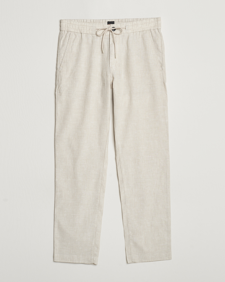 Herre |  | BOSS ORANGE | Sanderson Linen Pants Light Beige