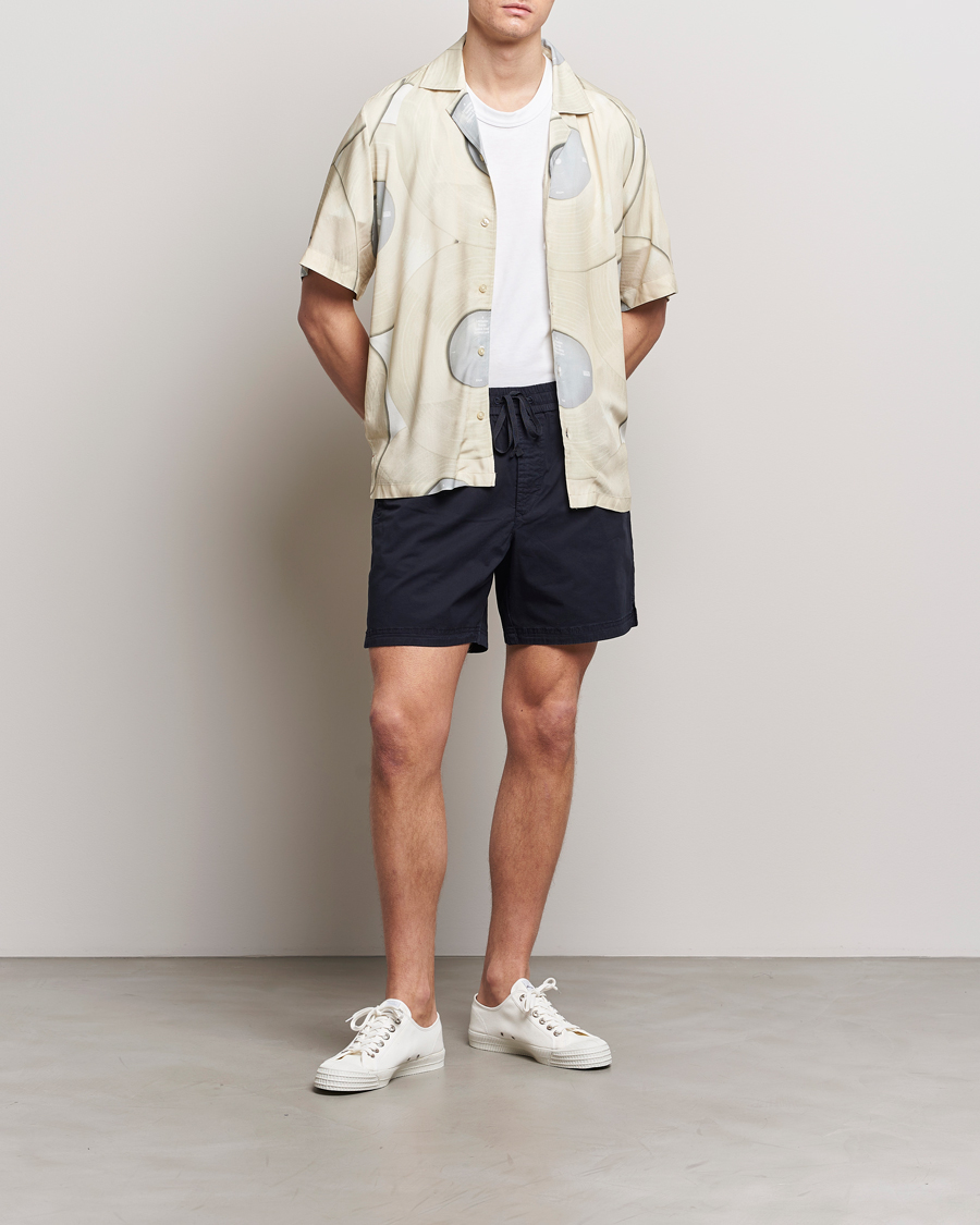 Herre |  | BOSS ORANGE | Sandrew Cotton Shorts Dark Blue