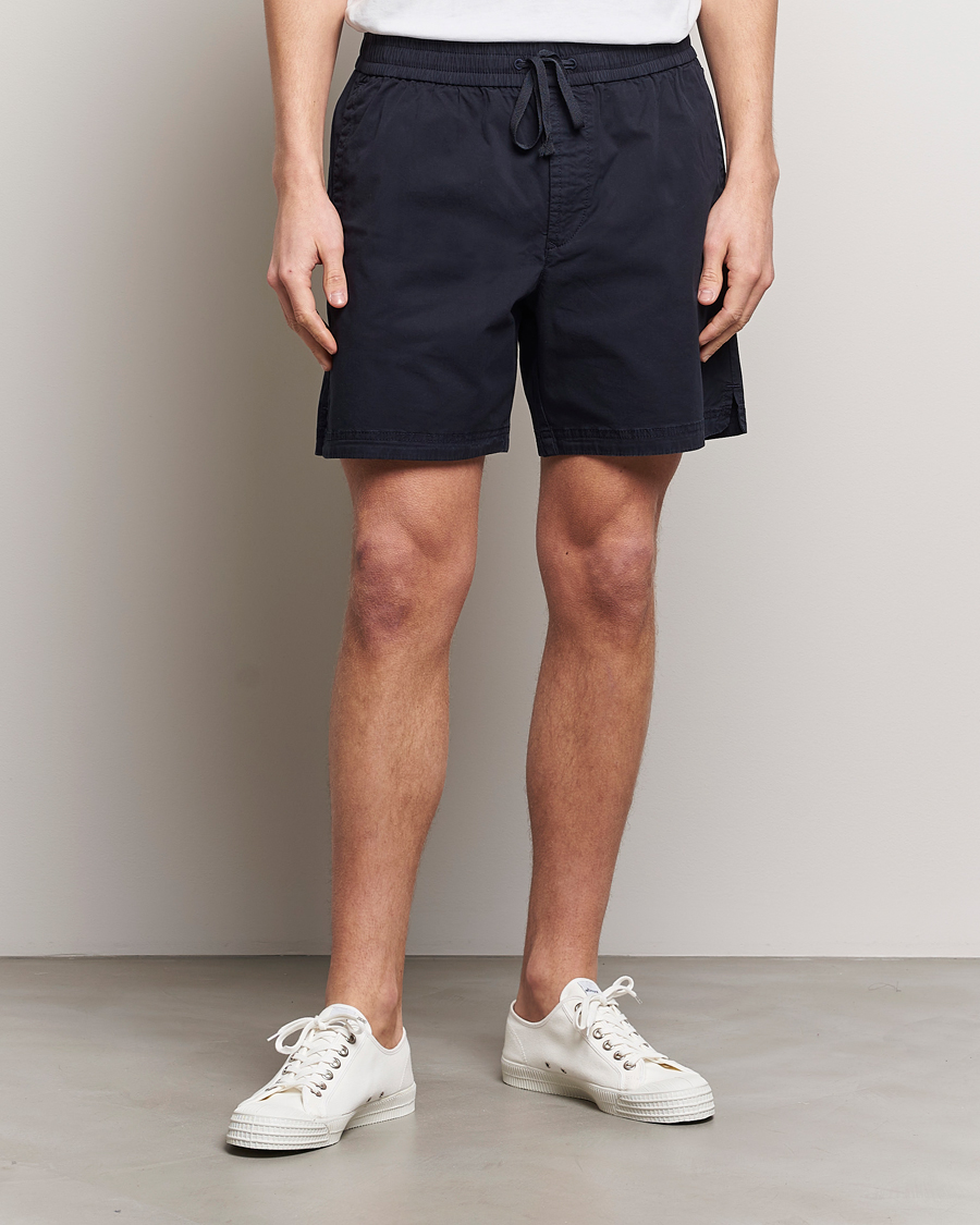 Herre | Træningsshorts | BOSS ORANGE | Sandrew Cotton Shorts Dark Blue