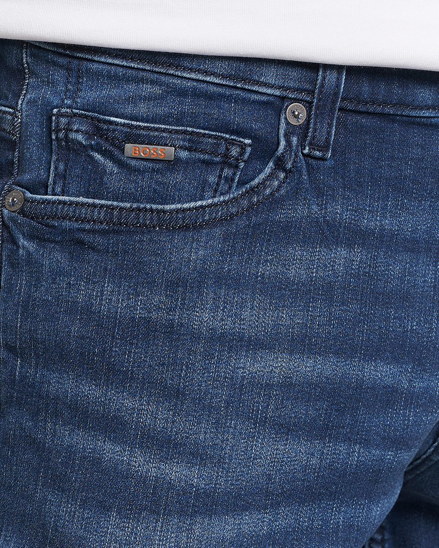 Herre | Shorts | BOSS ORANGE | Delaware Jeans Shorts Navy