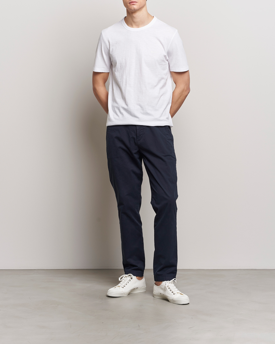 Herre | T-Shirts | BOSS ORANGE | Tegood Crew Neck T-Shirt White