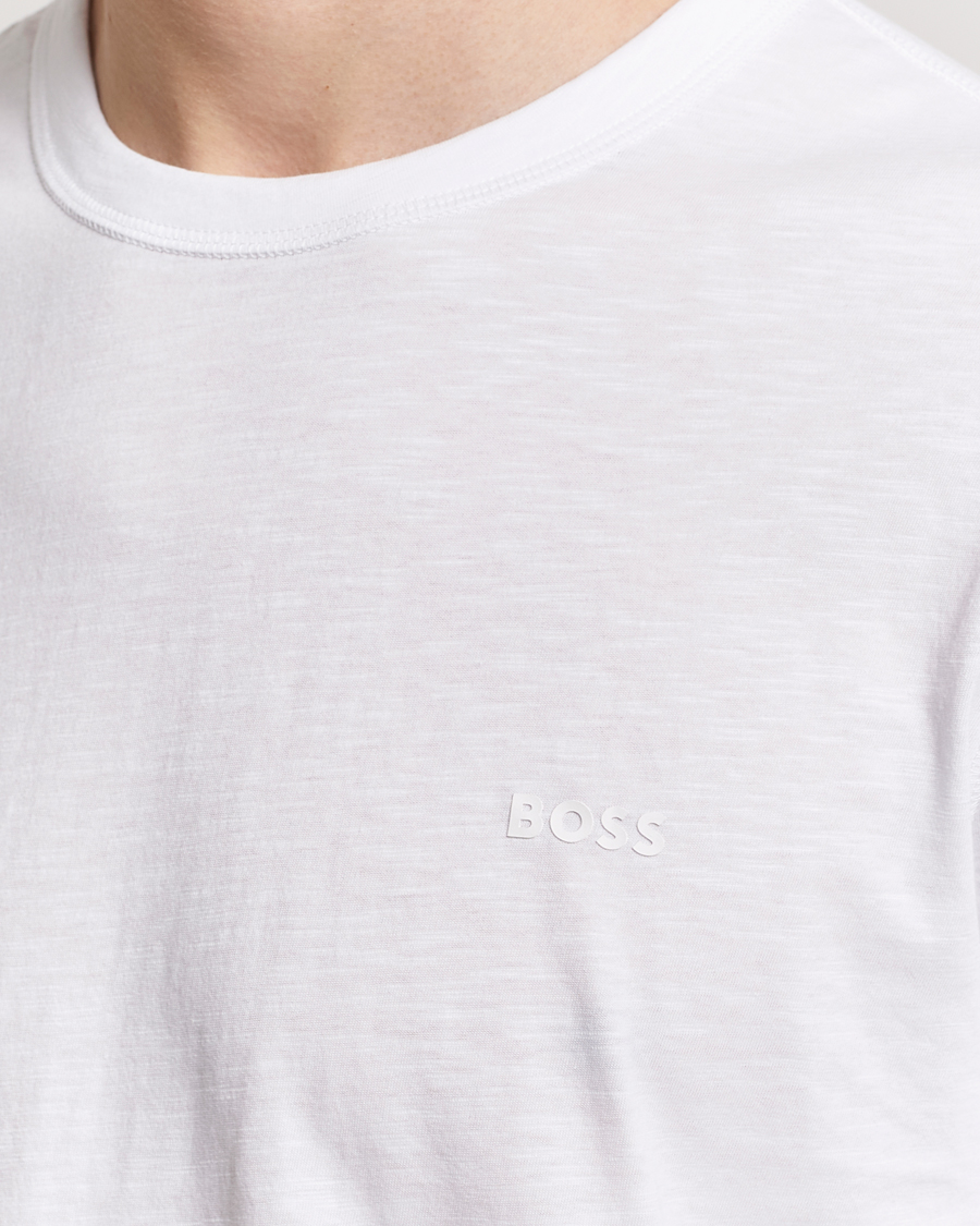 Herre | T-Shirts | BOSS ORANGE | Tegood Crew Neck T-Shirt White