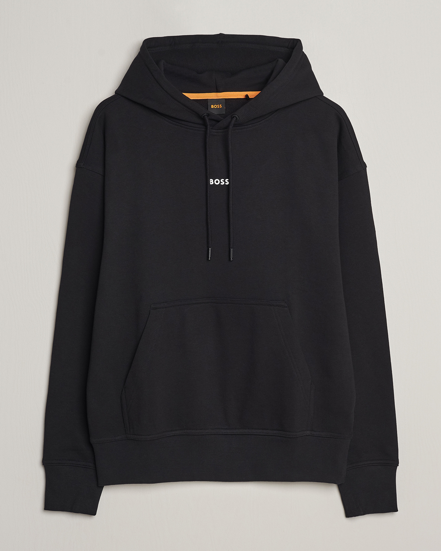 Herre | Trøjer | BOSS ORANGE | WeSmall Logo Hoodie Black