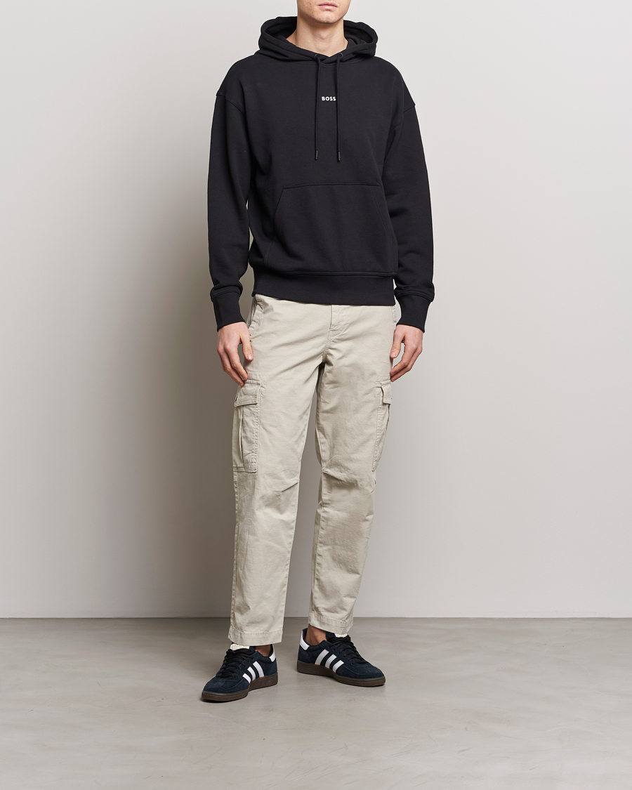 Herre | Trøjer | BOSS ORANGE | WeSmall Logo Hoodie Black