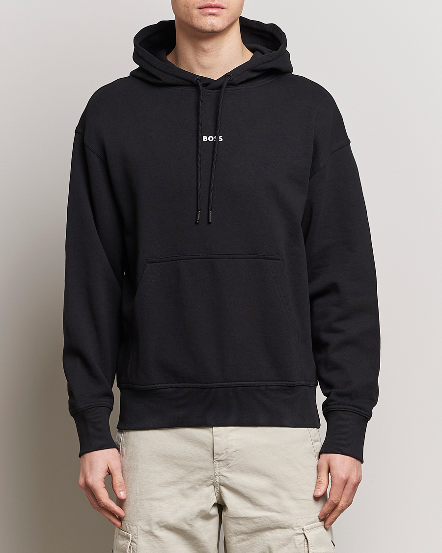 Herre | Udsalg | BOSS ORANGE | WeSmall Logo Hoodie Black