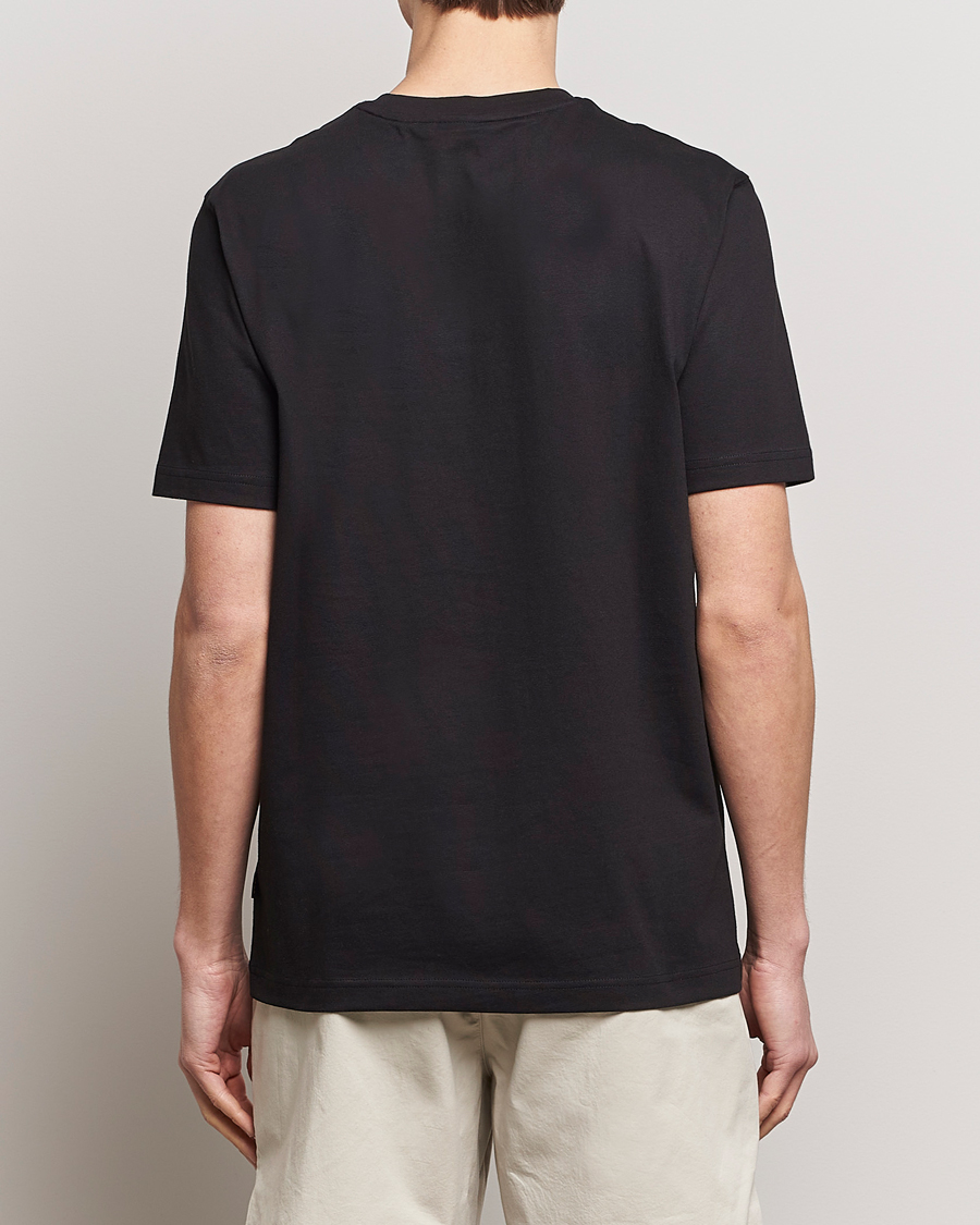 Herre | T-Shirts | BOSS ORANGE | Tucan Printed Crew Neck T-Shirt Black