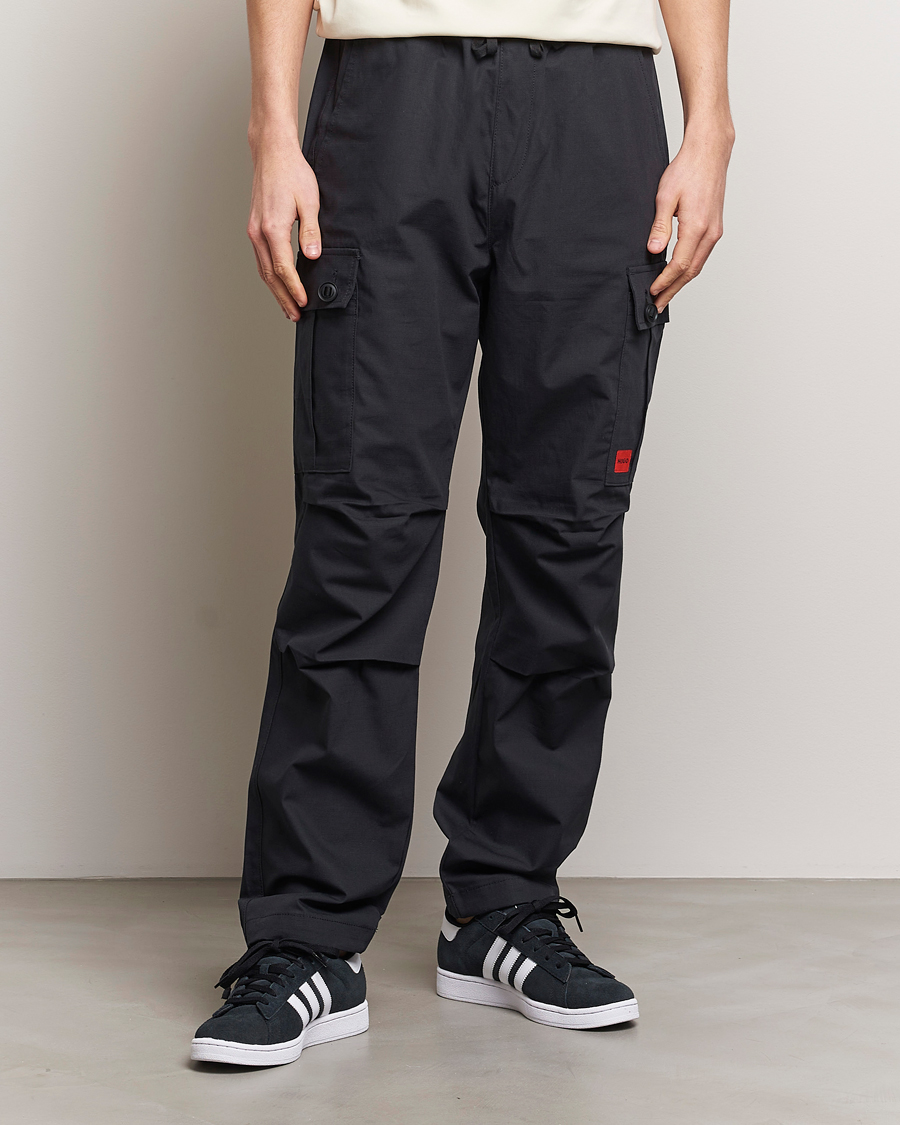 Herre | Cargobukser | HUGO | Garlo Cargo Pants Black