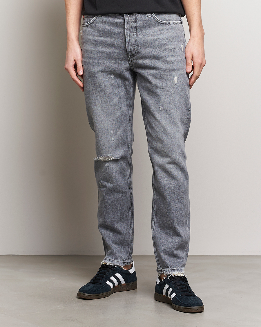 Herre | Tøj | HUGO | 634 Tapered Fit Jeans Medium Grey
